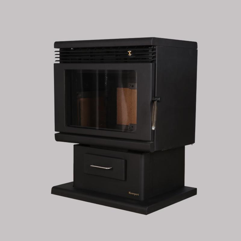 Чугунная печь на пеллетах Freestanding