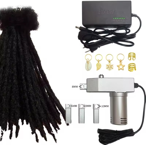 Hair Extension Tools Dreadlock Machine Portable Natural Hair Making Machine for Dreadlock
