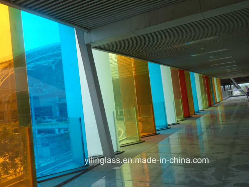 Tempered Color Decorative Glass with TUV SGCC Csi Certification