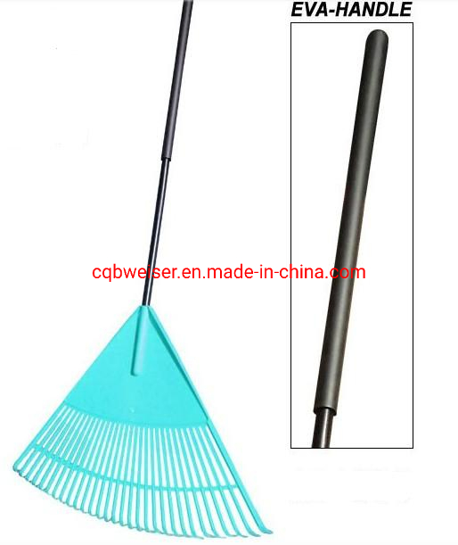 Garden Rake Harrow Grass Leaf Rake Plastic Rake