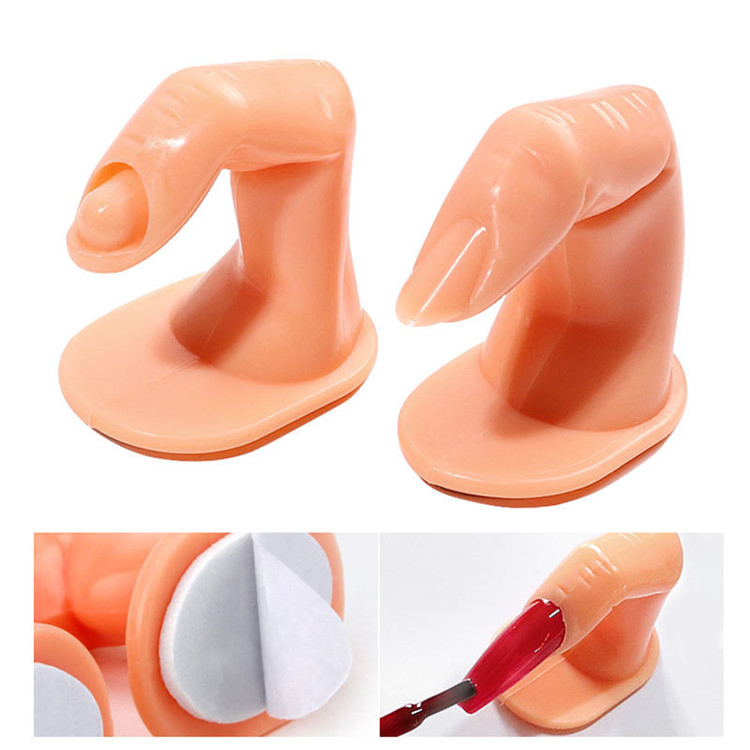 Professional Artificial Nail Practice Hand Finger