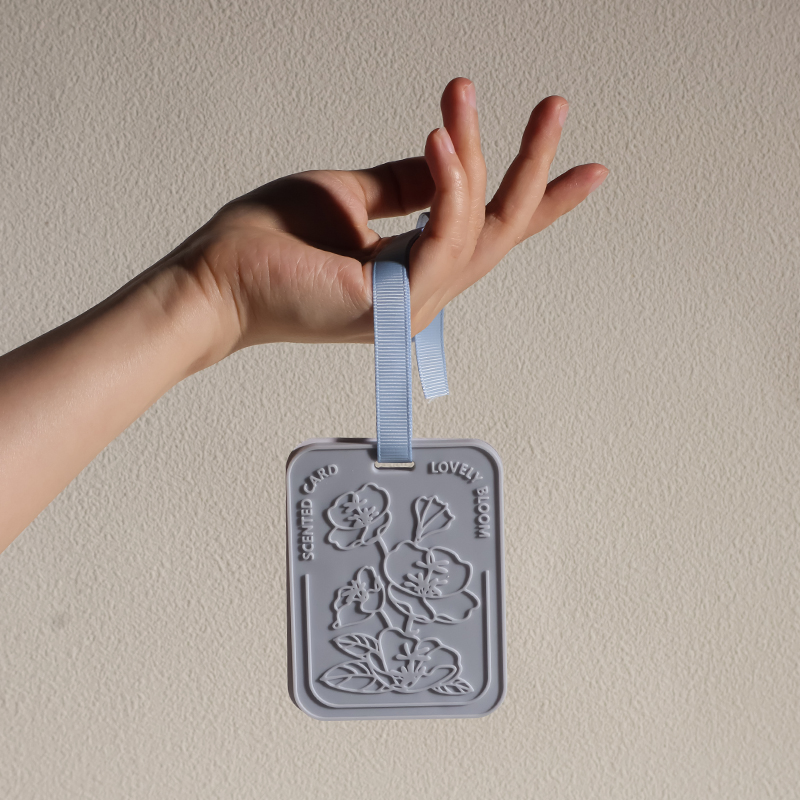 Custom Logo Embossed Fragrance Card for Closet and Drawer Freshening