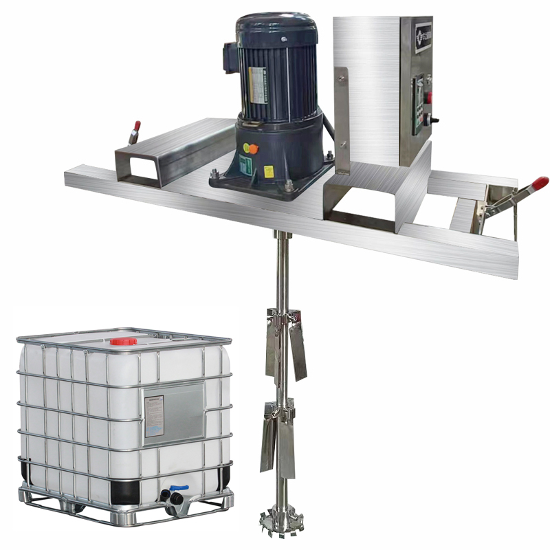 New Zealand Chemical Liquid IBC Mixer