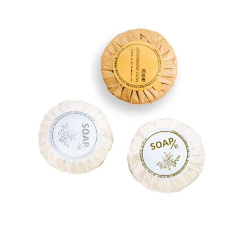 Personalized Quality Natural Round Mini Soap for Luxury Hotel Bath Soap