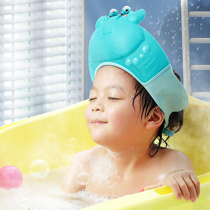 Adjustable Waterproof Shower Cap with Ear Protection