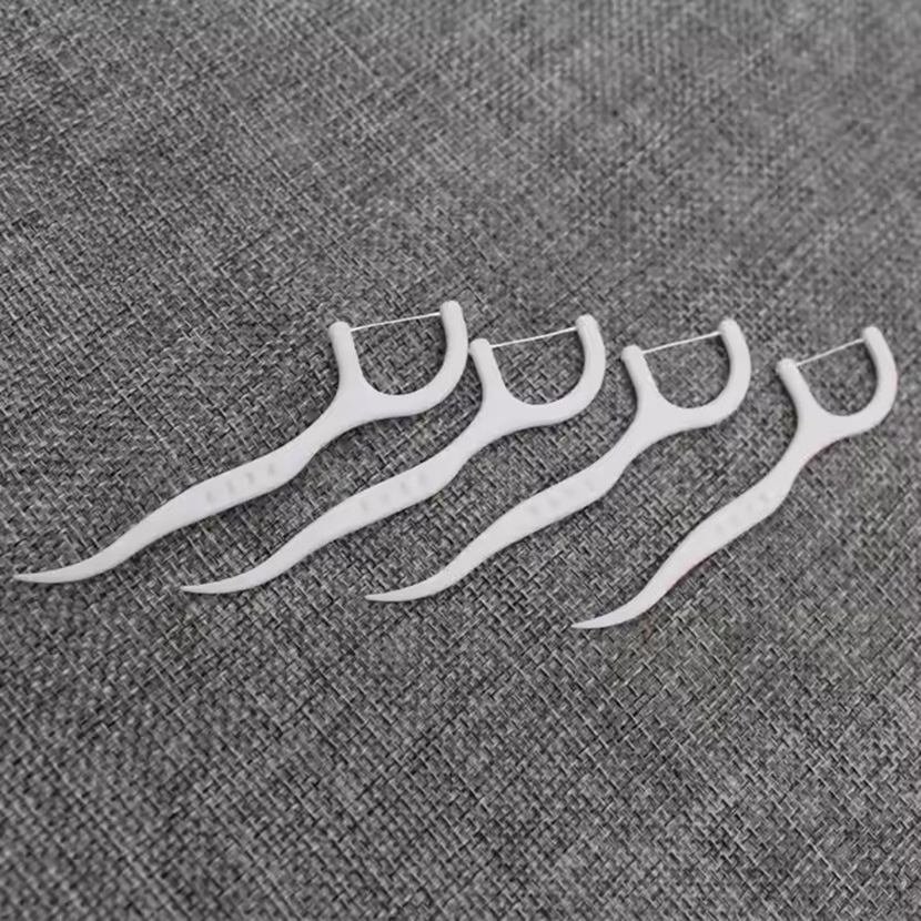 Private Label CE Approved Hilo Oral Care Flossers Stick Box Dispenser Tooth Pick Dental Floss Pick