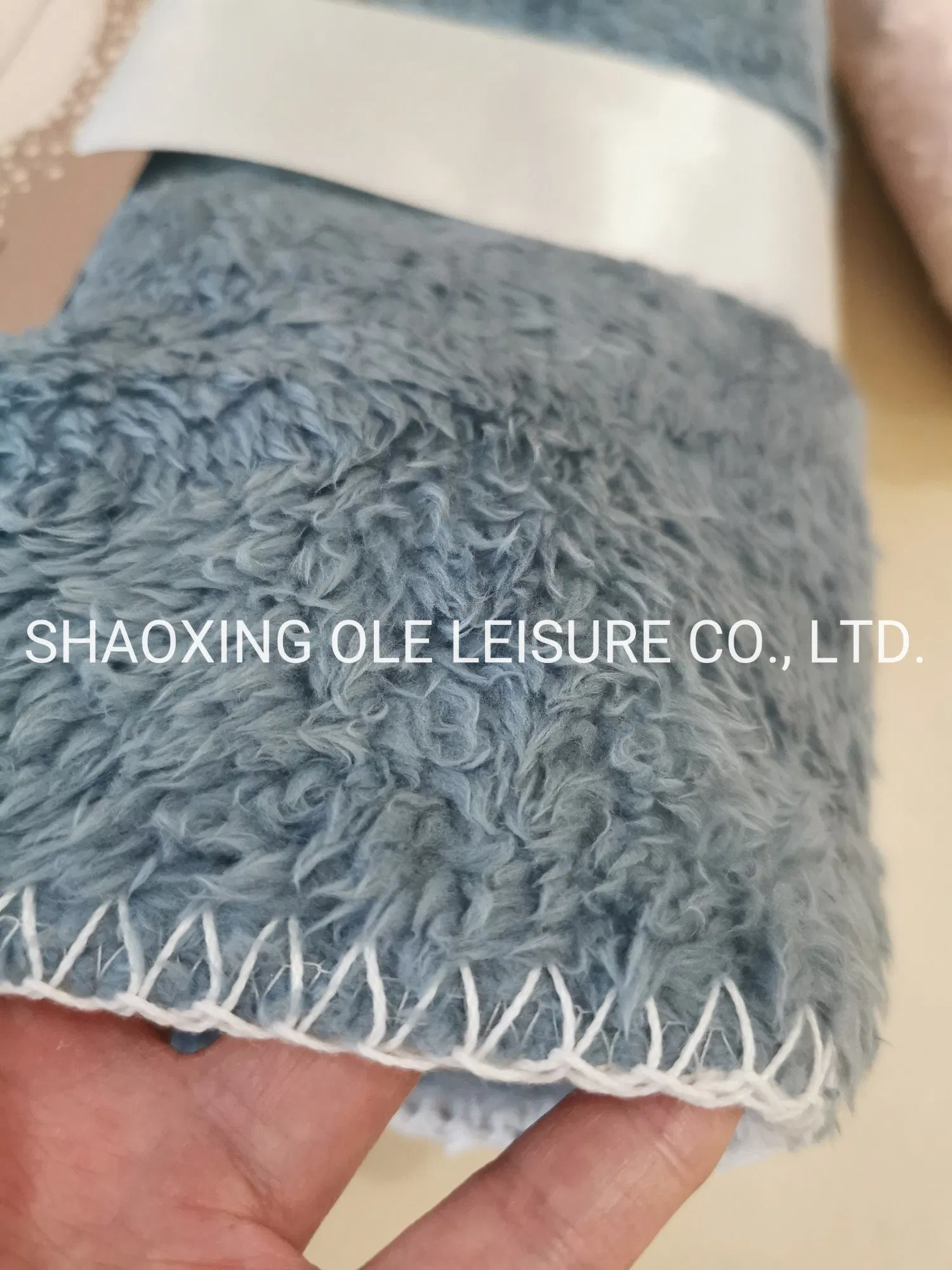 Теплый плед из шерпы с двойным слоем, зимний