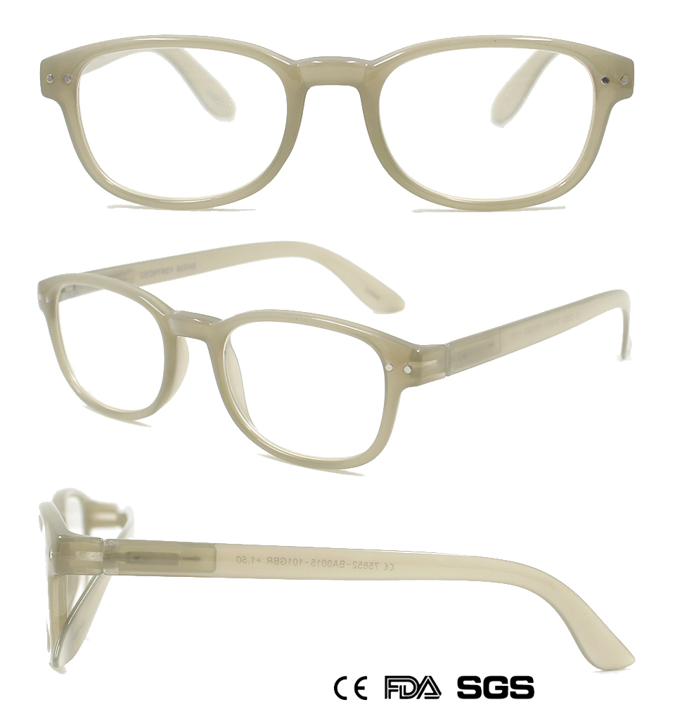 Oval Framed Reading Glasses for Both Men and Women (M75652)