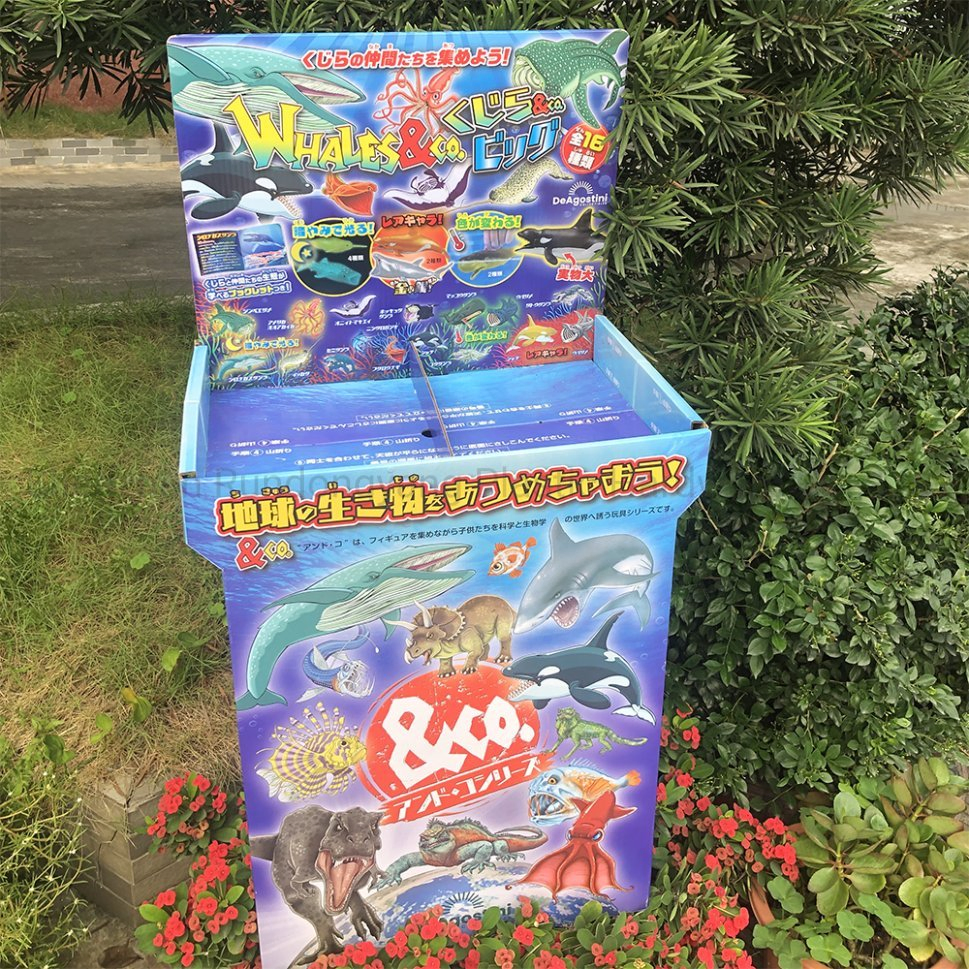 Custom Cardboard Lip Gloss Eyelash Lash Display Stand Cosmetic Display Stand