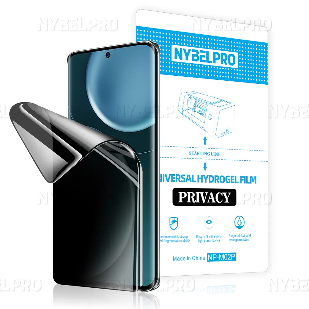 Wholesale Phone Screen Film Lá Mina De Hidrogel Private Protective Hydrogel Phone Screen Film for Different Kinds of Phones Flat or Curved