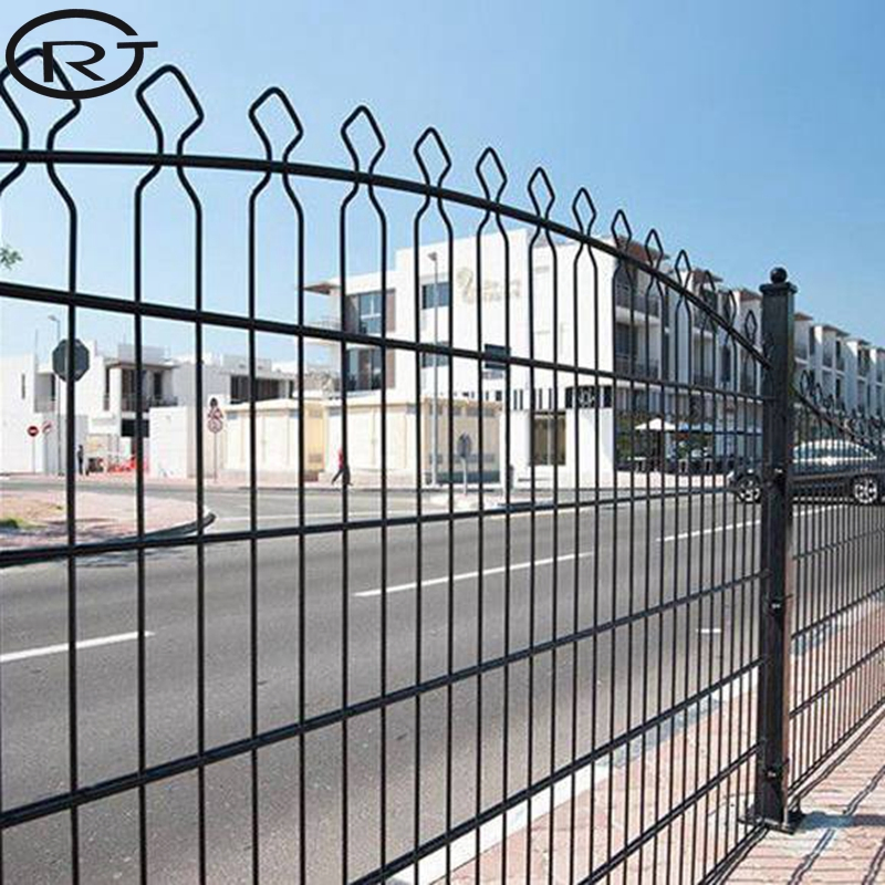 Pyramid Wire Mesh Fence Used in Residential Area, Roadside and Park