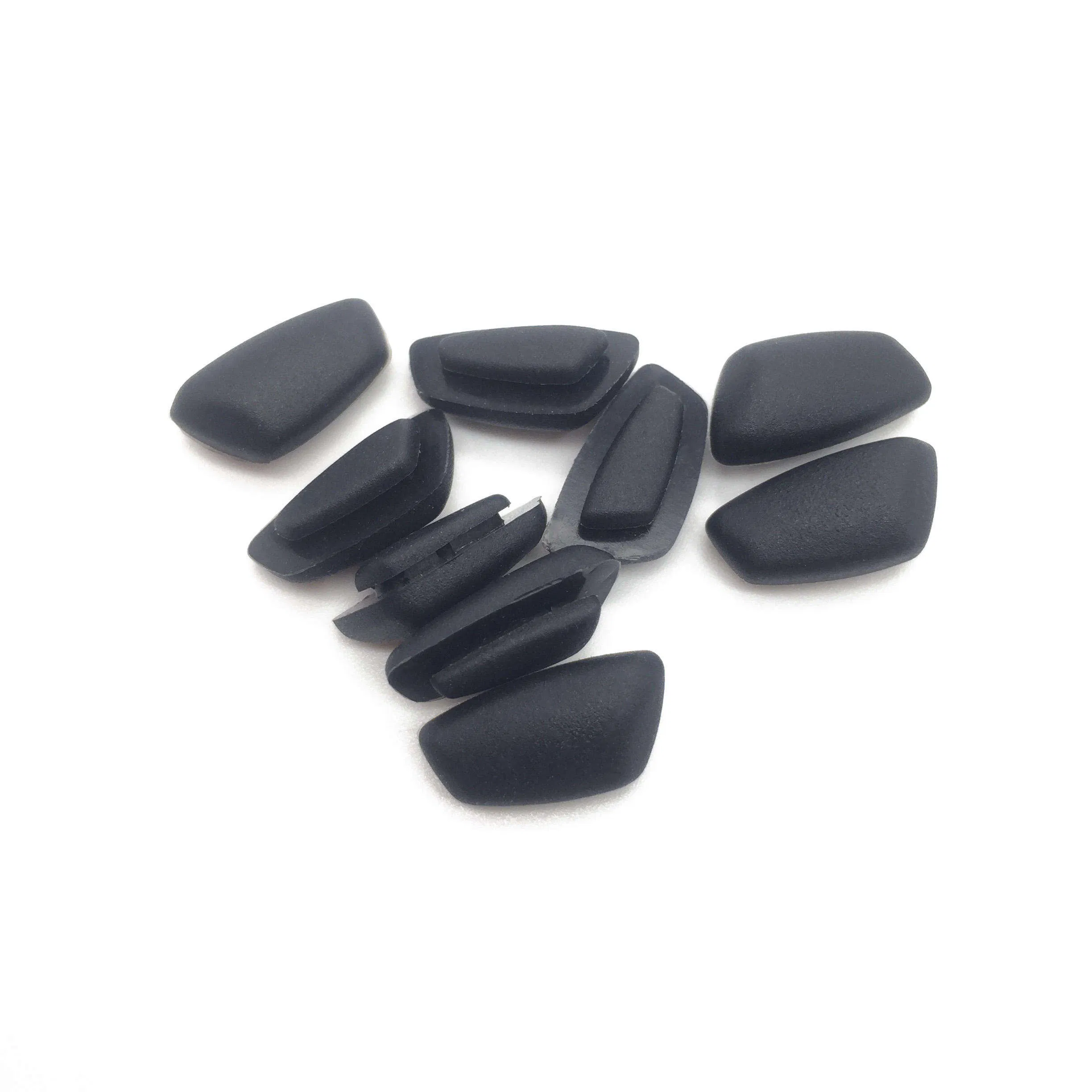 Wholesale Fashion Soft Rubber Nose Pads Eyewear Accessories for Eyeglasses Comfortable Nose Supports Manufacturers Supply