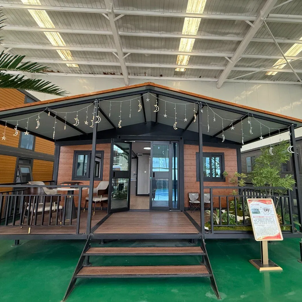 20FT 40FT Tiny Prefabricated Expandable Container Capsule House with Bathroom & Kitchen