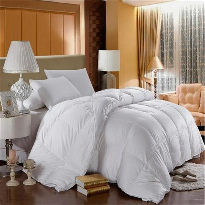 Hotel Natural White Goose Down/Duck Down Feather Duvet Comforter Insert