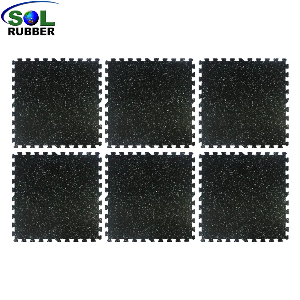 Home Fitness Protective Flooring Rubber Top EVA Foam Puzzle Gym Mat