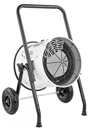 30kw High-Efficiency Movable Electric Heater Industrial Portable Hot Air Blower for Outdoor/Indoor Use Workshop Factory Garage Construction Sites