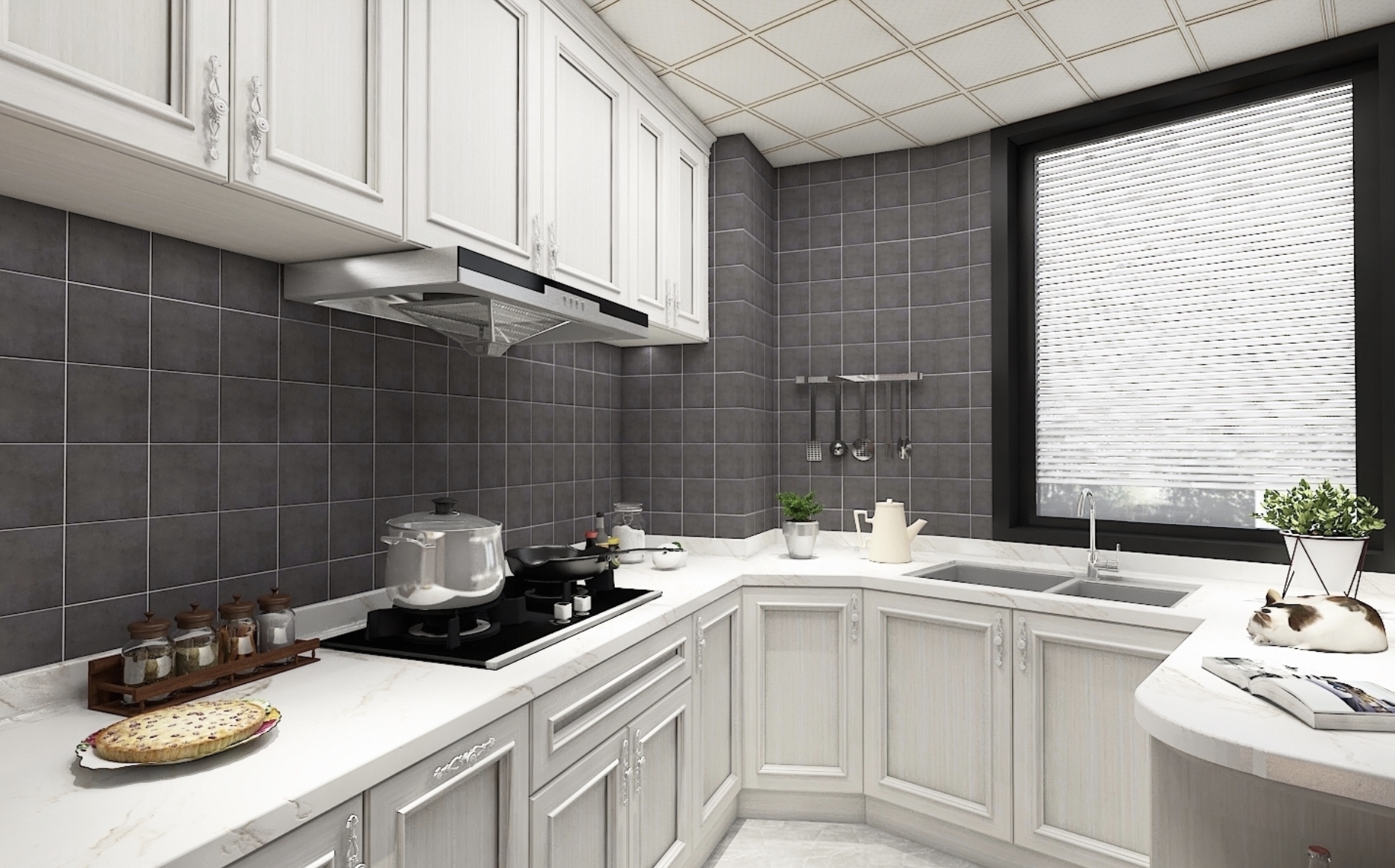 Мебель массив дерева шкафы для хранения кухонные гарнитуры