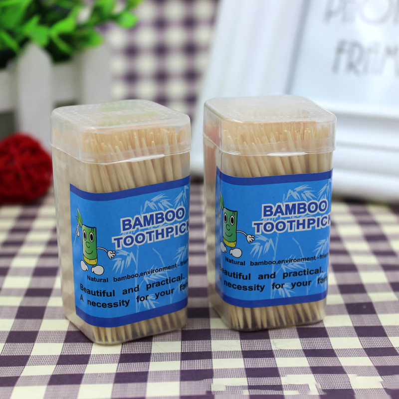 Cheap Price Disposable Wooden Toothpicks Box Packing 100% Natural Toothpick Tool