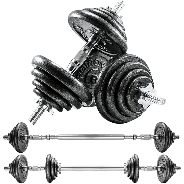 Гантели чугунные набор для силовых тренировок разборные