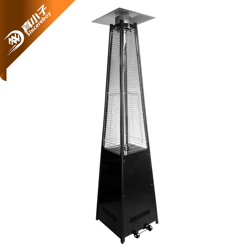 Outdoor Propane Standing 13kw Stainless Steel Panel Housing Gas Heater