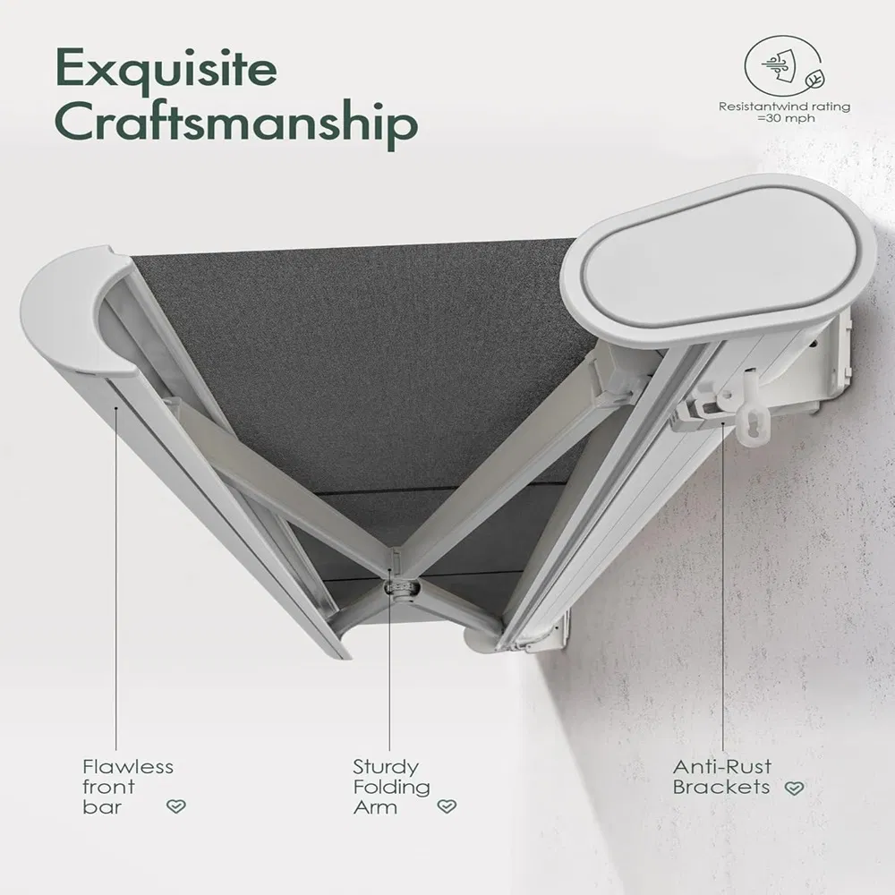 Wholesale Outside Motorized Balcony Retractable Awning