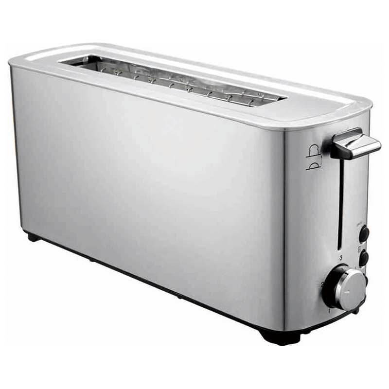 Tenfly Factory Custom Toaster 2 Slice Single Slot Stainless Steel Bread Toaster