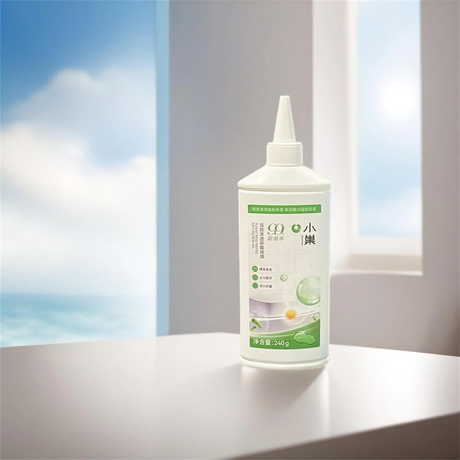 Non-Aerosol Mildew Removal Spray for Safe Home Cleaning