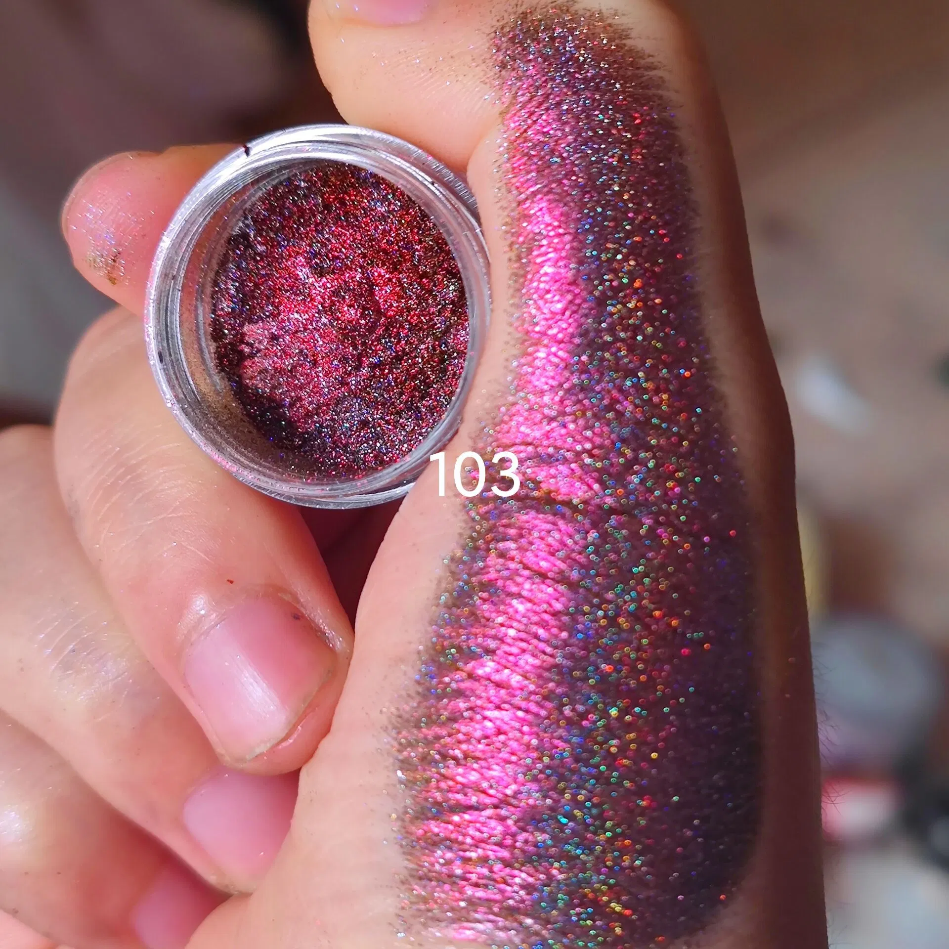 Cosmetics Chrome Chameleon Pearl Shimmer Chrome Powder Eyeshadow Pigments