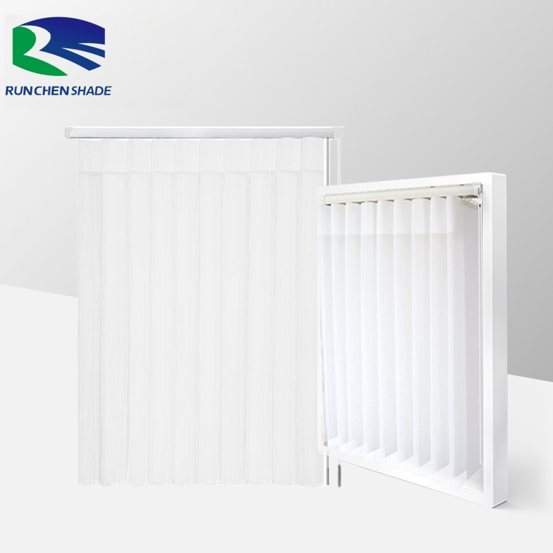 Remote Control Smart Motorized Modern Fabric Vertical Electric Dream Curtain Blinds