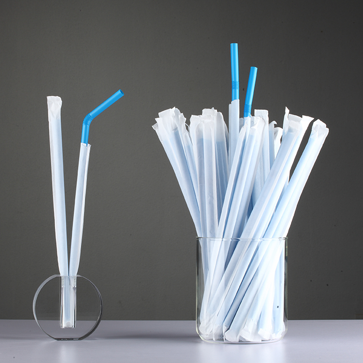 100% Biodegradable Compostable Drinking No Plastic Corn Starch Eco PLA Straw in Stock