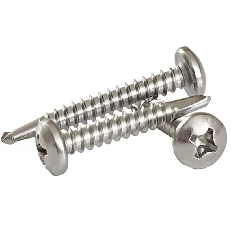 304 316 410 Stainless Steel DIN7504n Phillips Drive Pan Head Self Tapping Drilling Screws for Metal
