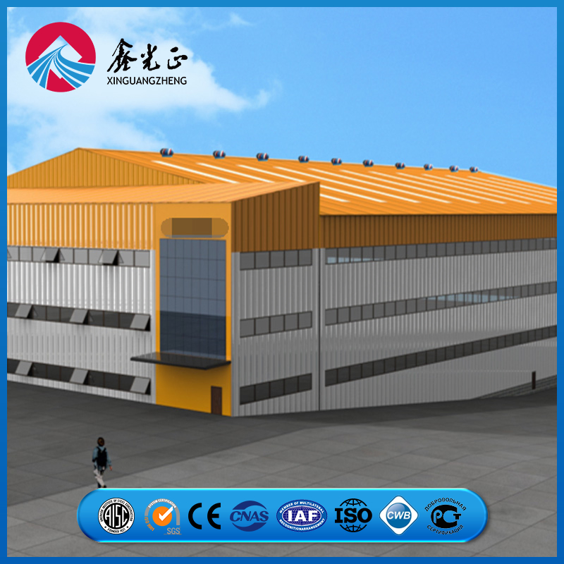 High Adaptability Multi Scenario Pipe Mounting Support Equipment Metal Prefab/Prefabricated Steel Structure Multi-Story/High-Rise Office Building