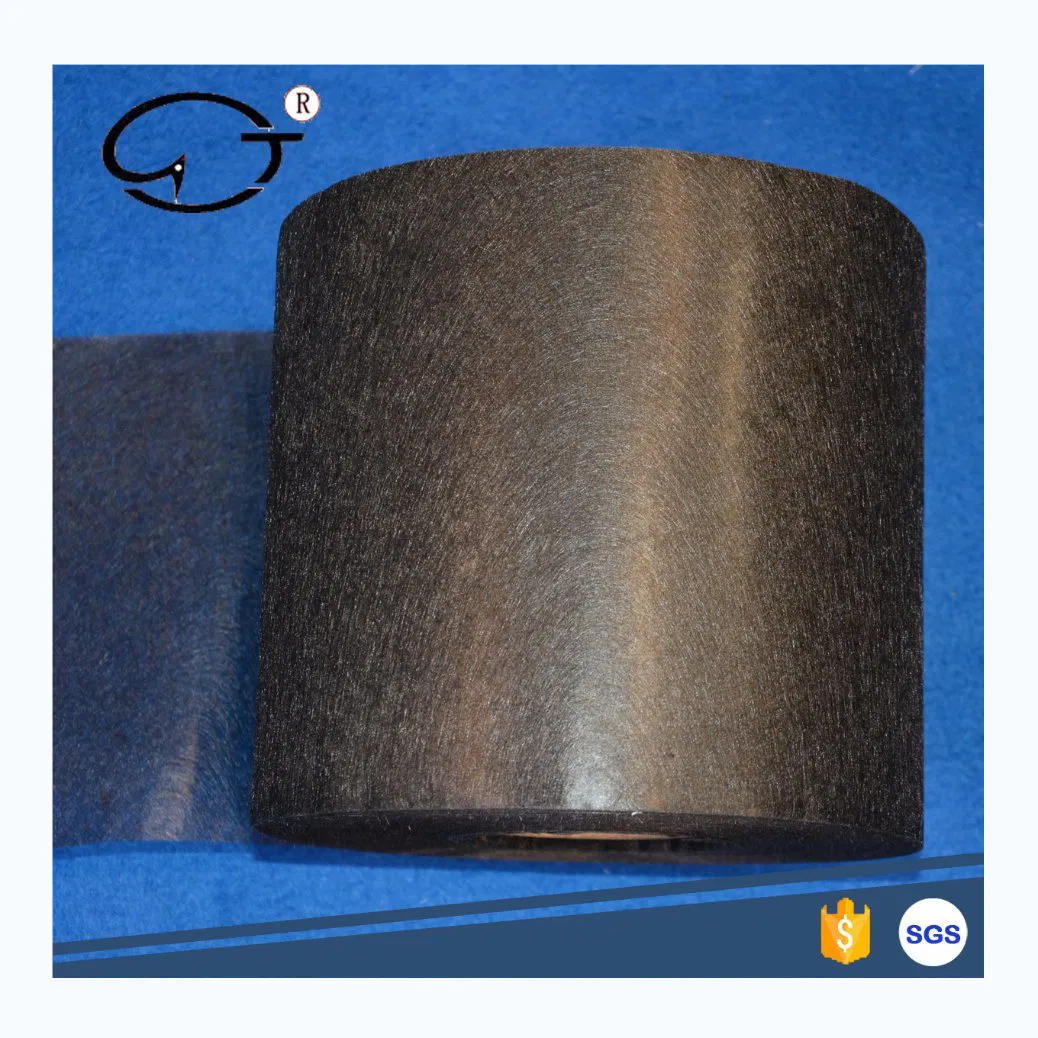 Fire Retardant Black Fiberglass Tissue Roll
