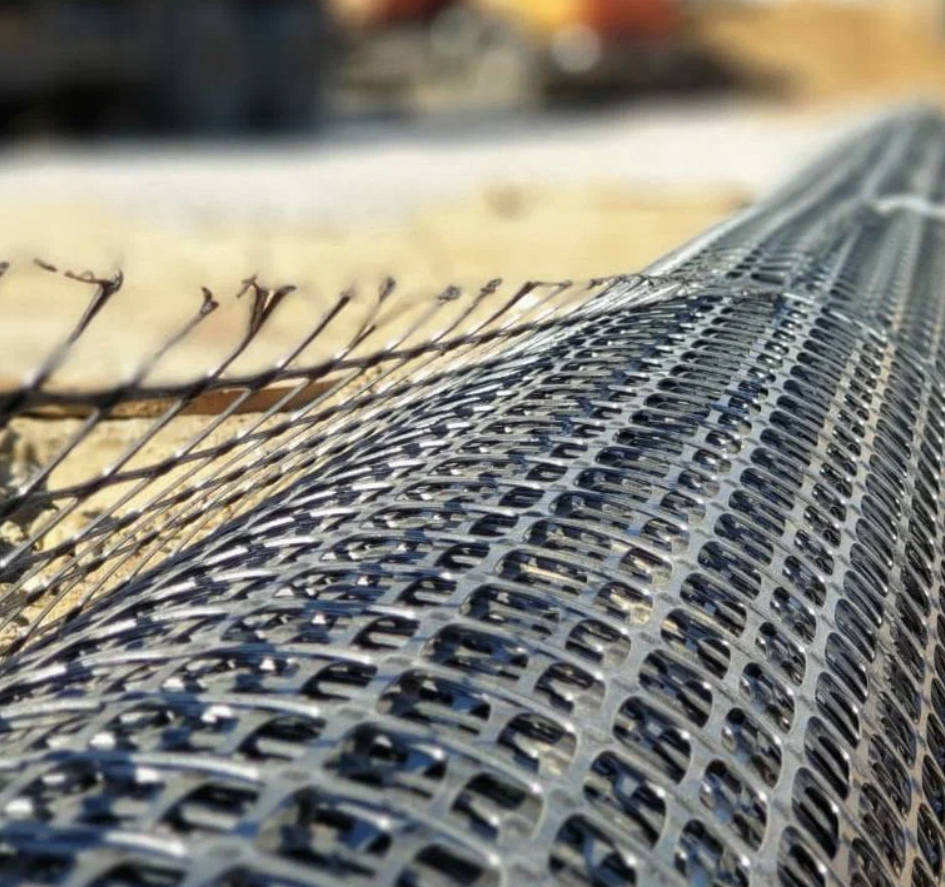 Anti-Slip Polypropylene Biaxial Geogrid Reinforcement Geogrid for Steep Slop