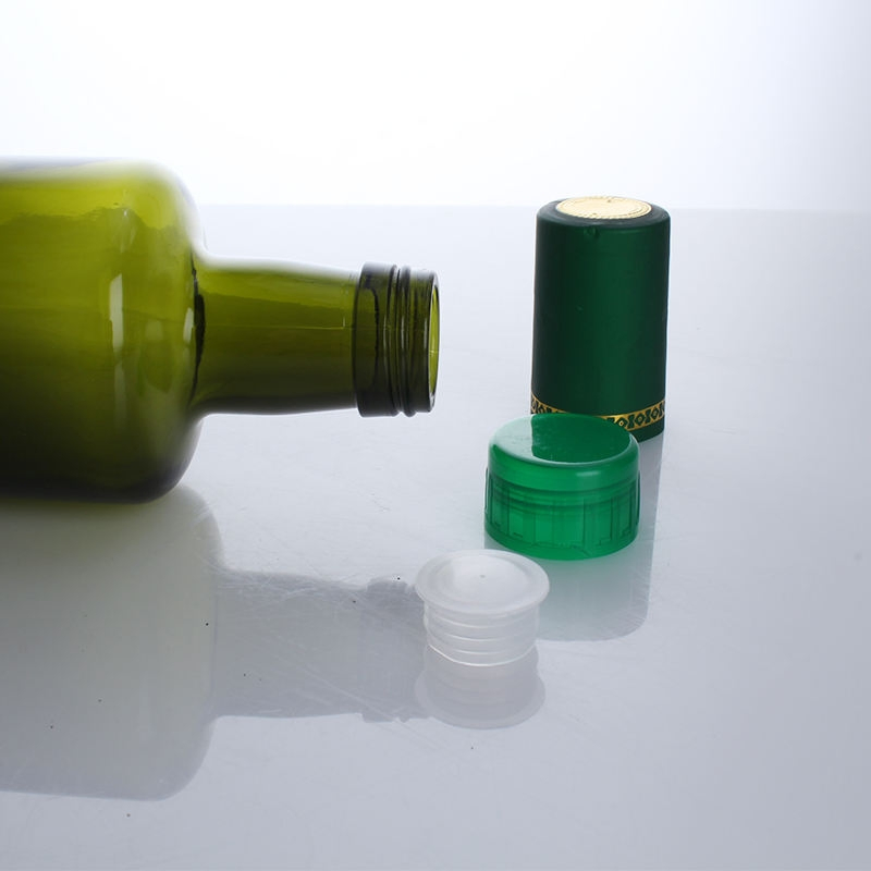 High Quality Green Round 250ml 500ml 750ml 1000ml Olive Oil Glass Bottle