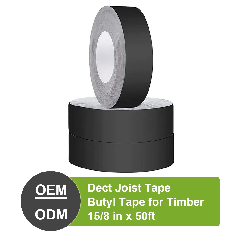 Heavy Duty Self Adhesive Deck Flashing Tapes Waterproof Flashing Butyl Deck Joist Tape