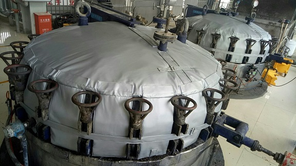 Dechable Grey Aerogel Material Heat Insulation Cover