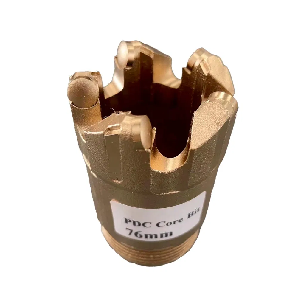 Алмазная коронка PDC 75 мм для бурения скважин