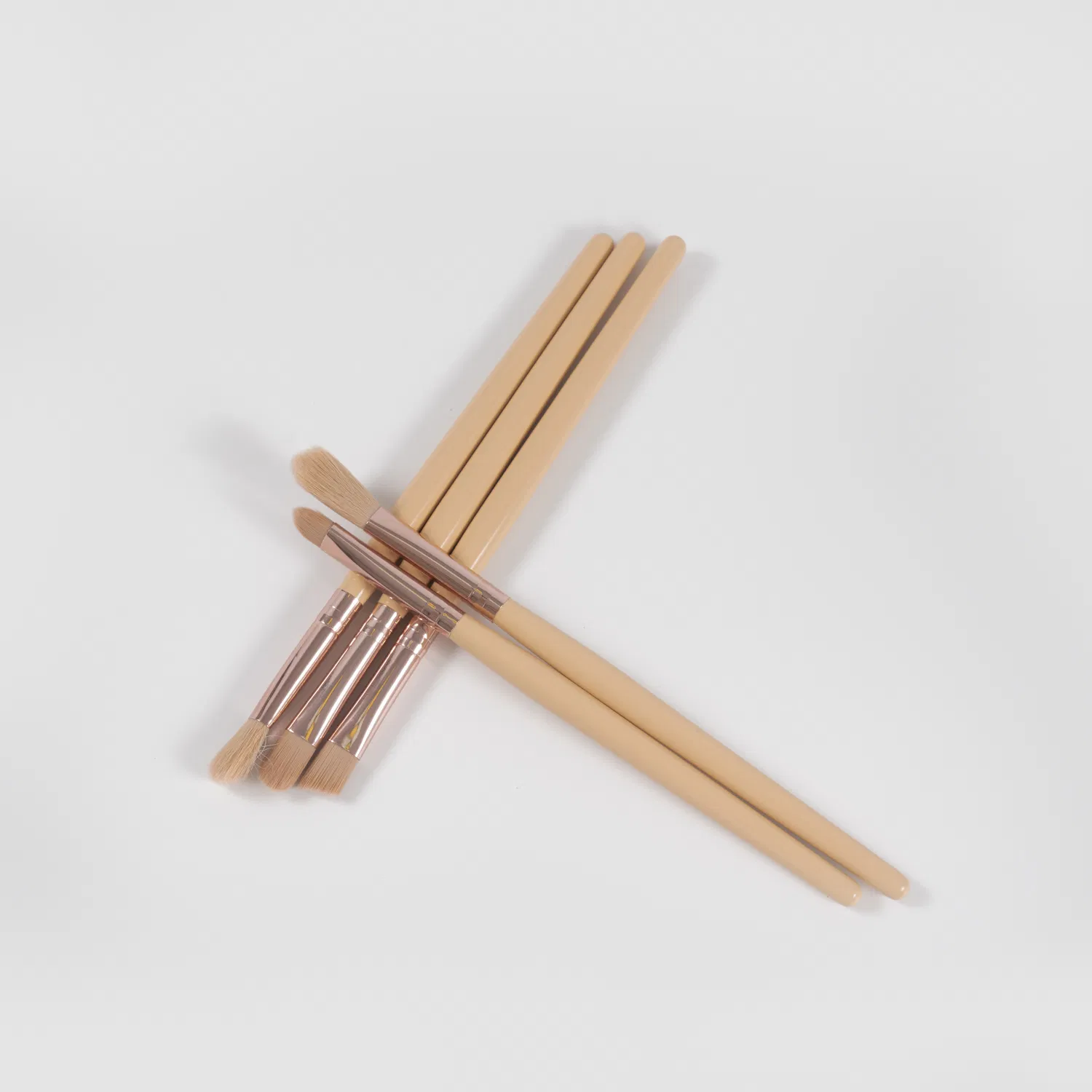 Portable Lightweight Easy Blend Soft Fluffy Not Prone Shedding Makeup Brush Set