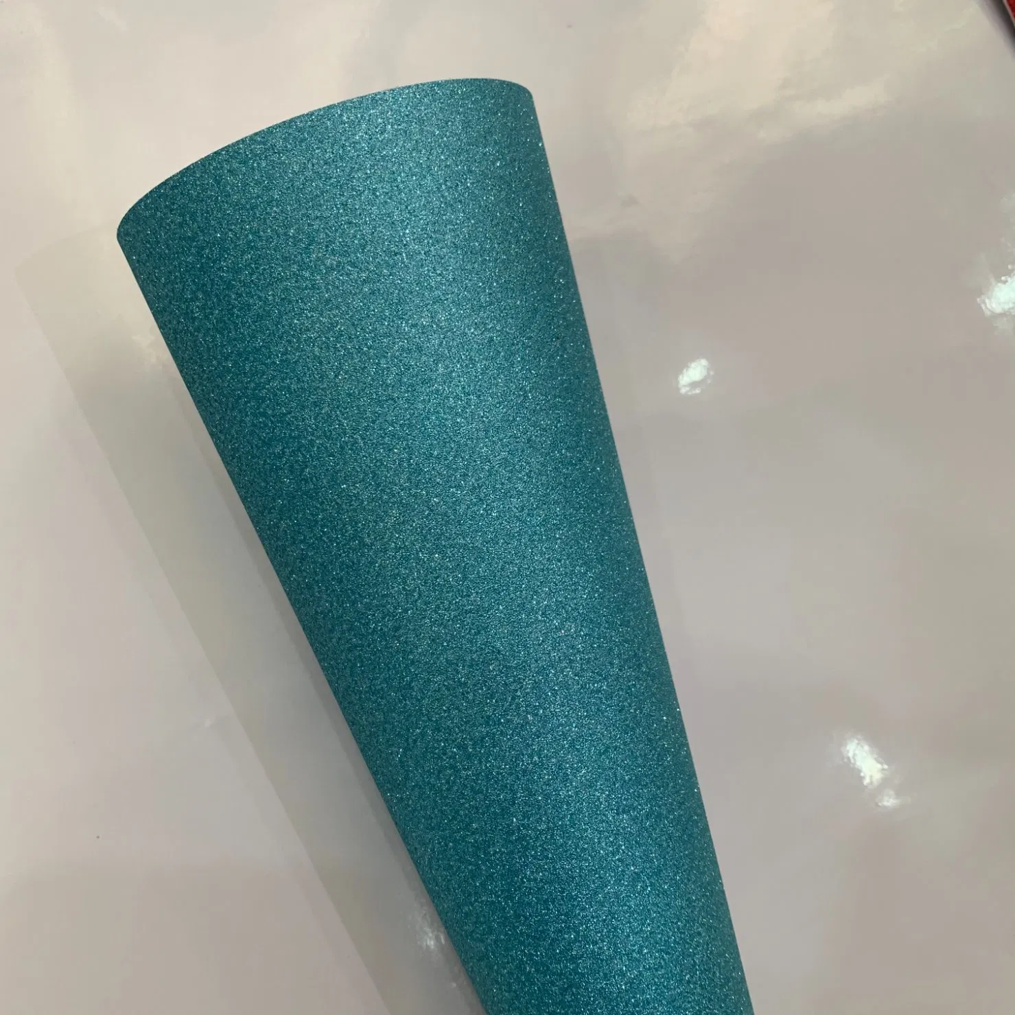 Factory Price Self Adhesive Glitter Vinyl Film Rollo De Vinilo