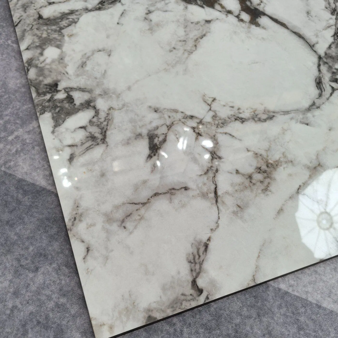 Impulse Buy Full Polished 60X120 Mable Porcelain Wall Tile Surprisingly Glossy Floor Tile Glazed Flooring Carrara White Granite Floor Tile