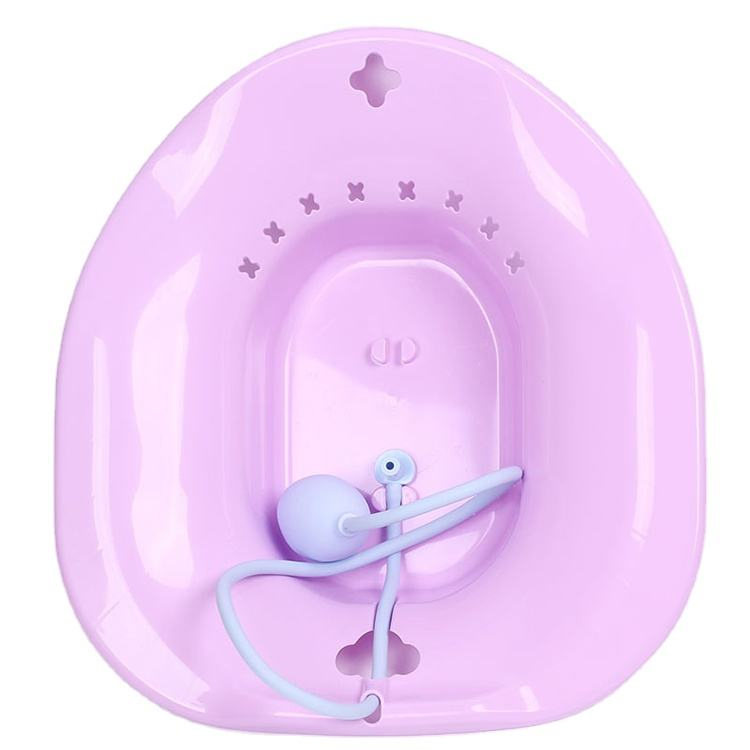 New Style Can Not Foldable Women Hygiene Bath Tub Vaginal Health Wash Yoni Steam Seat with Flusher