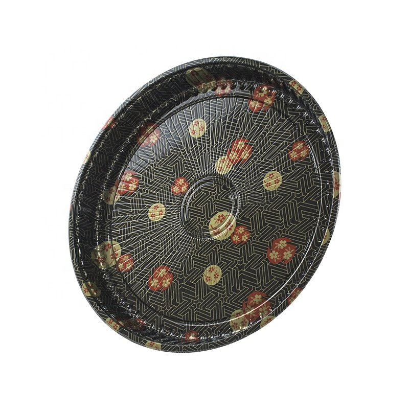 High Quality Recyclable Plastic Pet Food Container Sushi Tray