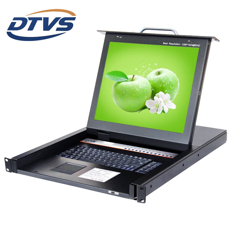 8-портовый LCD KVM-переключатель с VGA, 17/19 дюймов