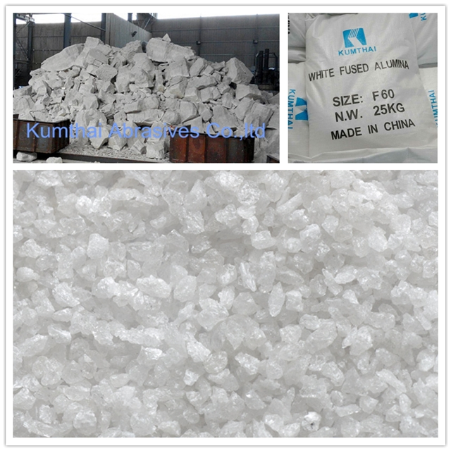 High Quality White Fused Alumina Corundum Wa Wfa for Sandblasting Refractory Abrasives