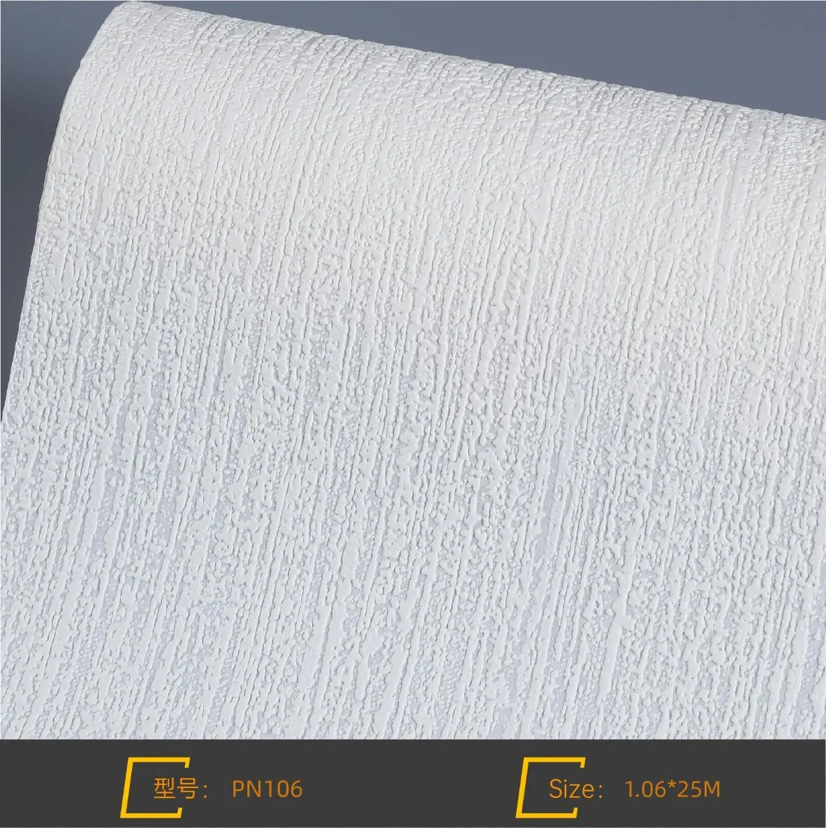 Embossing Small Grain Non Woven Vinyl Paper Back Painting Wallpaper