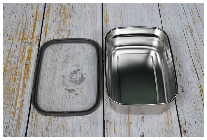 Kitchen Food Preservation Stainless Steel Fresh Box with Lid