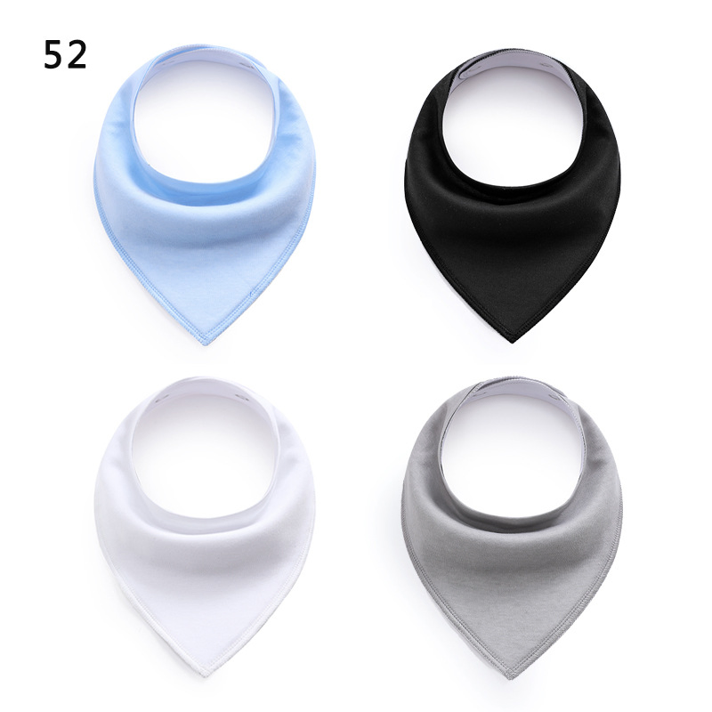 0143 Saliva Towel Baby Bib Fleece Cotton Triangle Towel Spring and Autumn