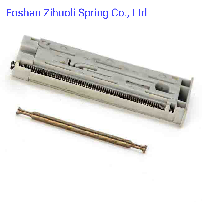 Small Custom Steel Coil Compression Springs Furniture Parts Guide Rail Track Conical Helical Spring