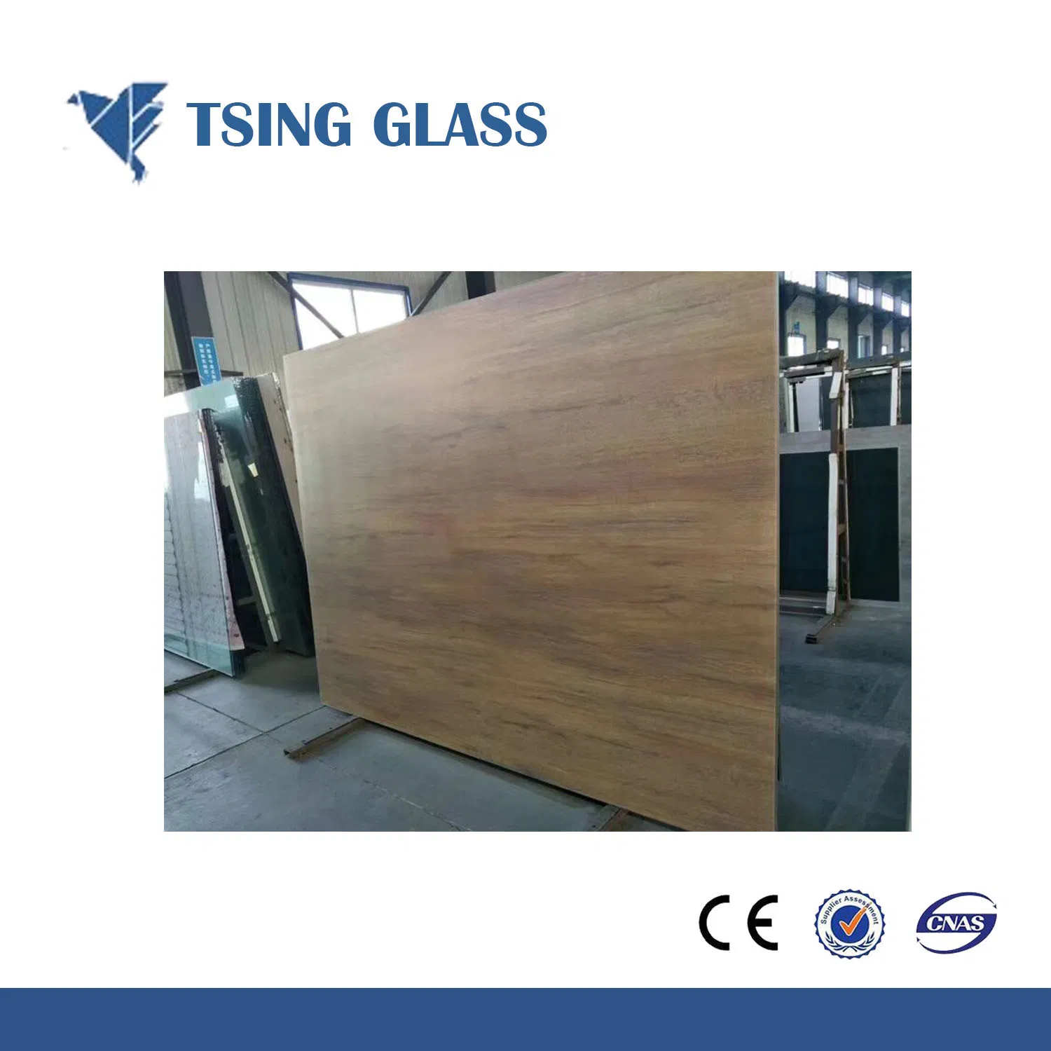 Hot Painted Art Furniture Shellf Tempered Glass